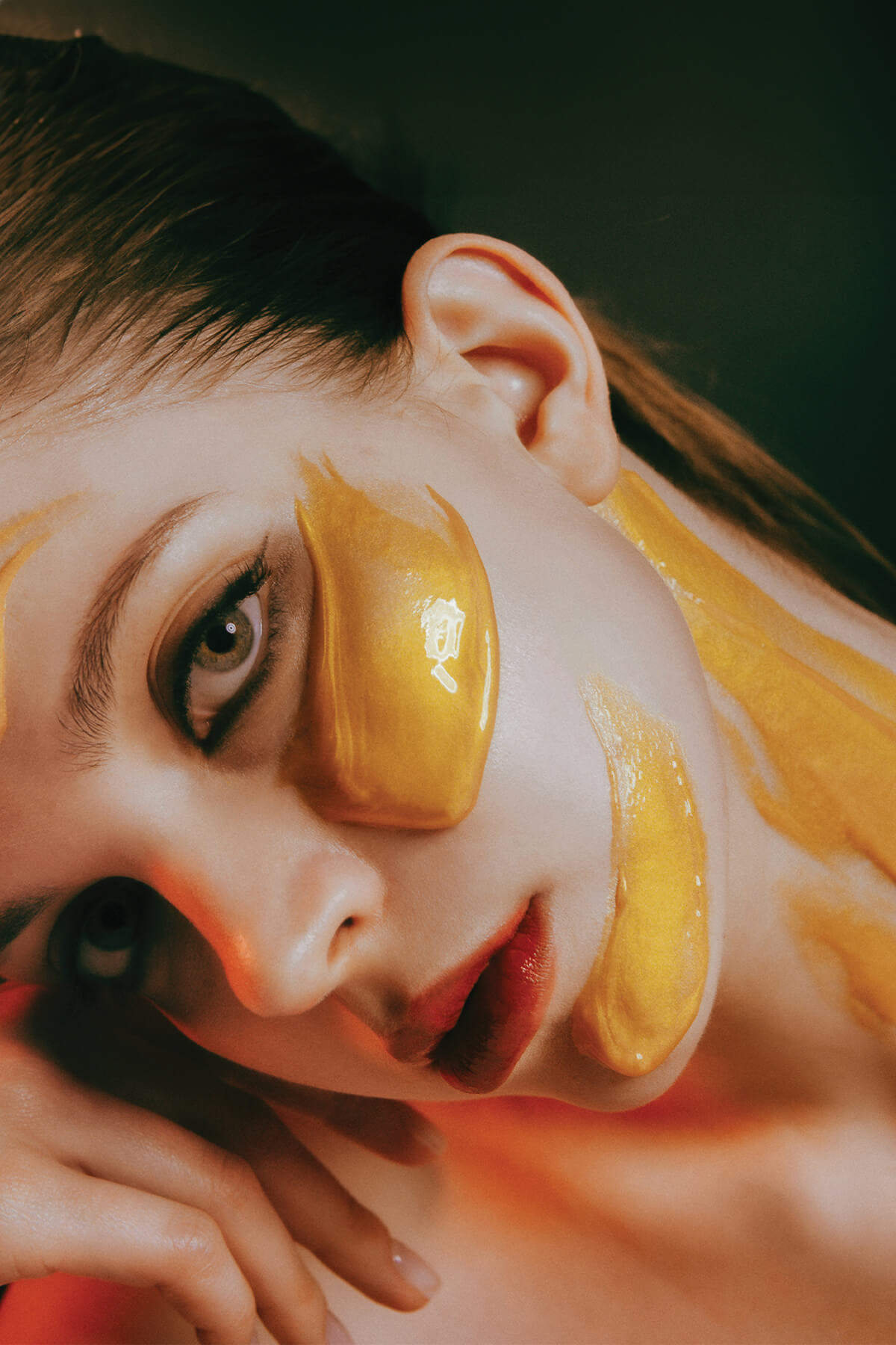 Gold Thread Face Mask