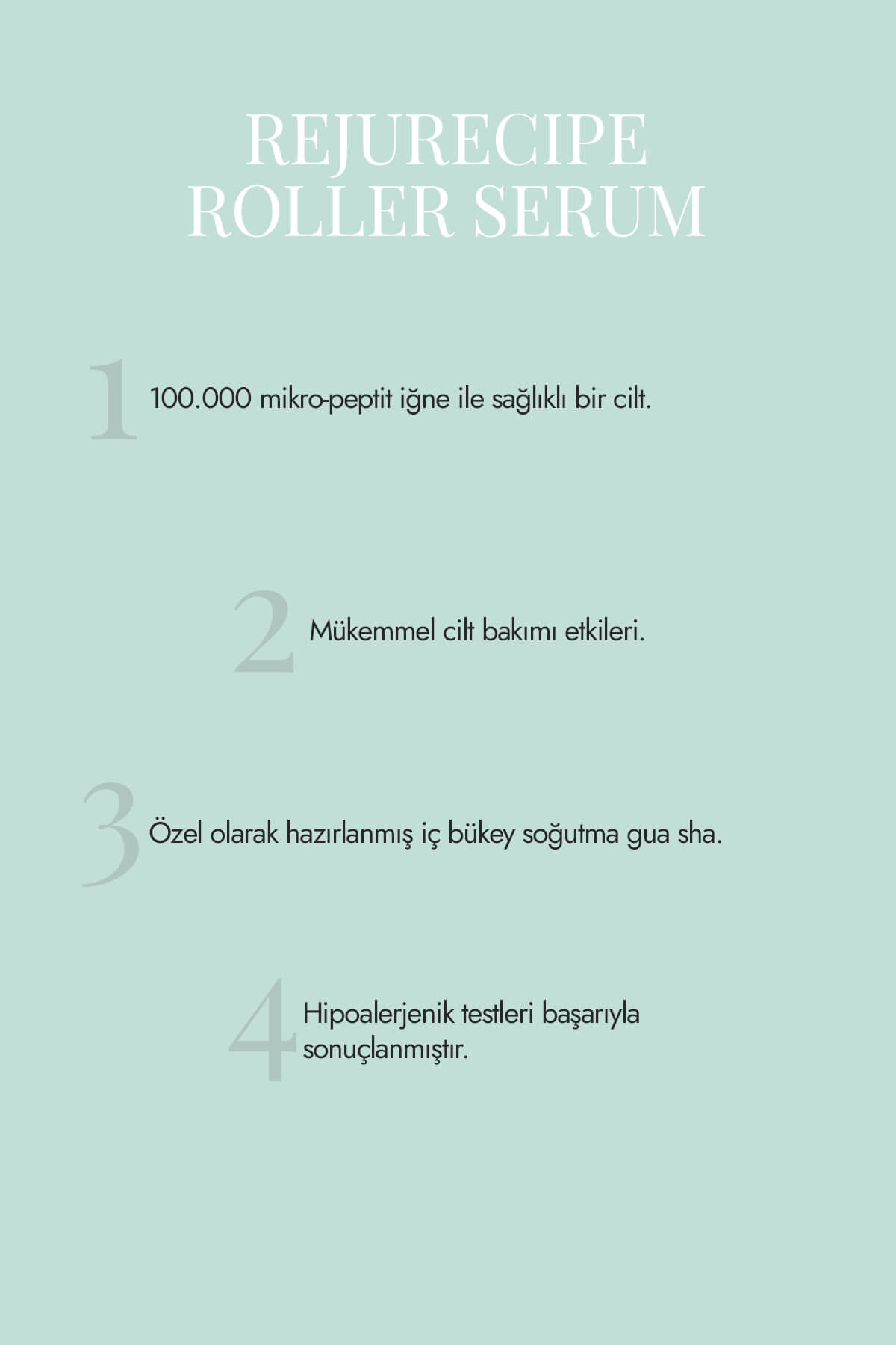 Rejurecipe MTS Roller Serum